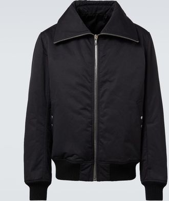 Rick Owens Dracuflight padded faille jacket