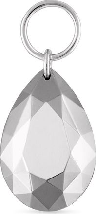 Maria Tash Faceted Pear Charm Pendant in White Gold at Nordstrom, Size 9 Mm