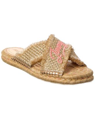 Jimmy Choo London Aciel Woven Lurex Sandal