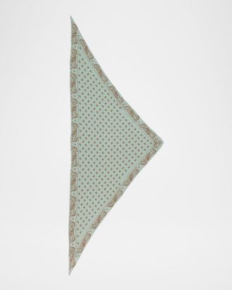 Guest In Residence The Wild Rag Silk-Blend Scarf