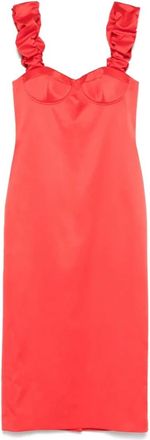 Moschino Abito - Dames - Korte kleedjes - Rood - XL - Kleedjes