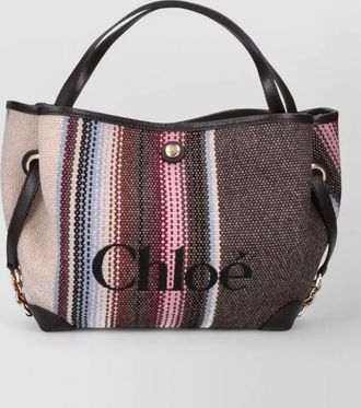 Chlo&eacute; wool bucket bag