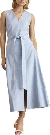 Tanya Taylor Reinella Linen-Blend Dress