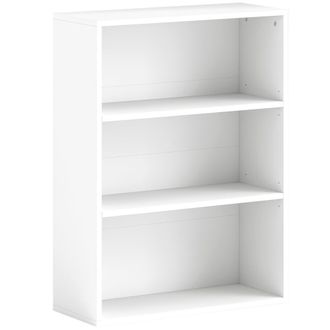 HOMCOM Librer&iacute;a 60x24x80 cm blanco