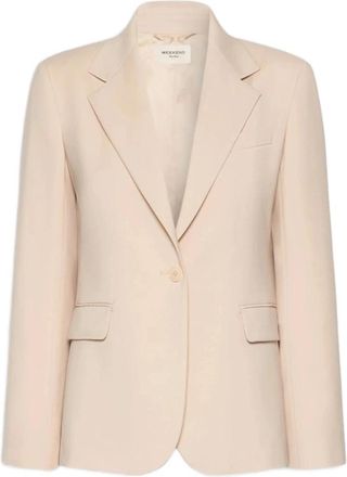 Max Mara Wkdlamine Blazer - Dames - Blazers - Roze - XL - Jassen