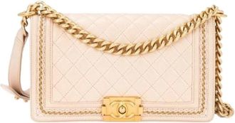 Chanel Pre-owned Boy Bag - - Pre-owned - Donna - Beige - ONE SIZE
