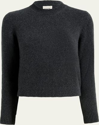 Khaite Leta Cashmere Crewneck Sweater