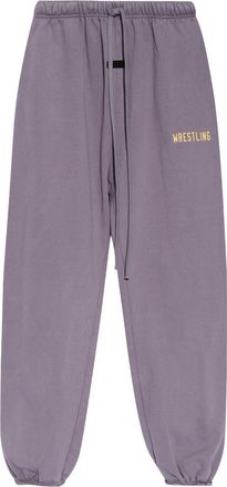 Fear of God Pantaloni sportivi con stampa - Viola