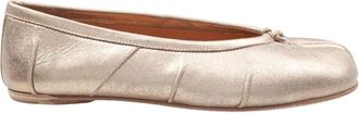 Maison Margiela Tabi New Ballerina - Dames - Ballerinas - Geel - 36 EU - Leer - Schoenen