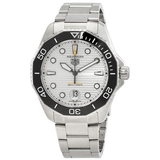 Tag Heuer Pre-owned Tag Heuer Aquaracer Automatic Grey Dial Mens Watch WBP201C.BA0632