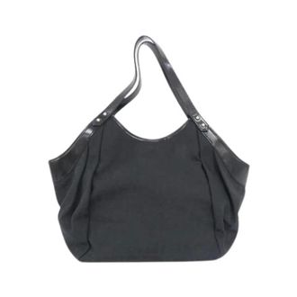 Fendi Pre-owned Canvas Shoulder Bag - Dames - Pre-owned - Zwart - Maat: ONE Size