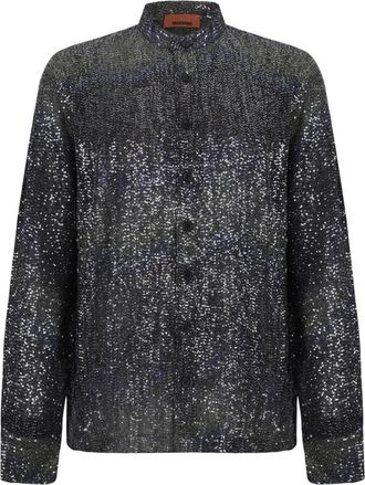 Missoni Dames, Blouses & Shirts, Veelkleurig, Maat: M