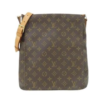 Louis Vuitton Pre-owned Cross Body Bags, female, Brown, Size: ONE SIZE Pre-owned Musette Monogram Shoulder Bag