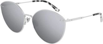 Bottega Veneta Ladies Black Cat Eye Sunglasses BV0259S 002