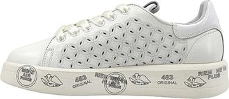 Premiata Belle Pelle Traforata - Dames - Sneakers - Wit - 41 EU - Schoenen