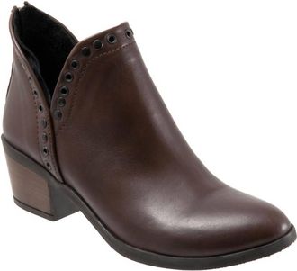 Bueno Womens Cora Smooth Boot In Teak
