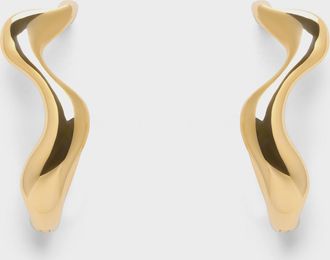 Charles & Keith Emilia Wavy Drop Earrings