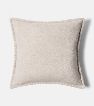 Missoni Camelia Zigzag wool and cashmere cushion
