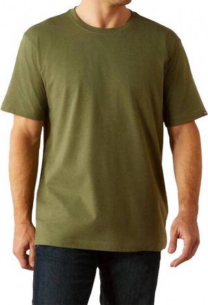 Ariat Cotton Strong Standard T-Shirt In Four Leaf Clover