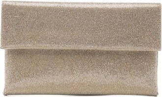 Twentyfourhaitch Kasira Clutch - Dames - Tassen - Geel - Maat: ONE Size Vinyl