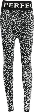 Perfect Moment Jacquard Basislaag Legging - Dames - Sport - Zwart - Maat: M Taf