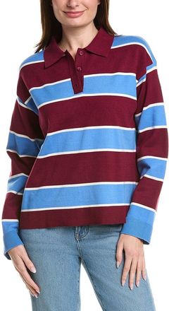 English Factory Striped Polo Shirt