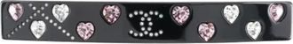 Chanel Pre-owned Accessories, female, Black, Size: ONE SIZE Pre-owned Vintage Barrette