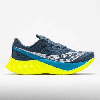 Saucony Womens Endorphin Pro 4 Running Shoes In Mirage/citron