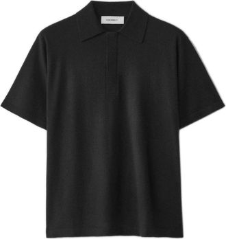 Lisa Yang Poloshirt - Heren - Polos - Zwart - XL - Kasjmier - Tops