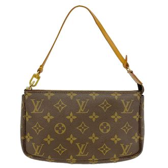 Louis Vuitton Brown Pouch (Pre-Owned)