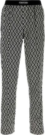 Tom Ford Stretch Silk Satin PJ Pants - Heren - Pyjama - Veelkleurig - L - Satijn - Nachtkleding