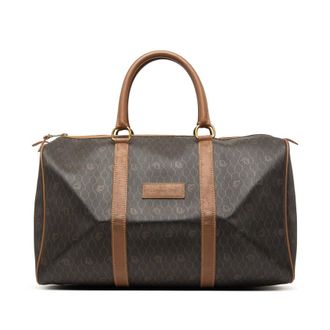 Dior Pre-owned Dior Honeycomb Coated Canvas Travel Bag Unisex K34LN0DEDNA7CZKR