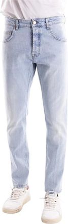 Don the Fuller Yaren Jeans - Heren - Slim Fit Jeans - Blauw - W33 - Katoen - Jeans