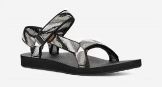 Teva Womens Original Universal Hiking Sandals In Black