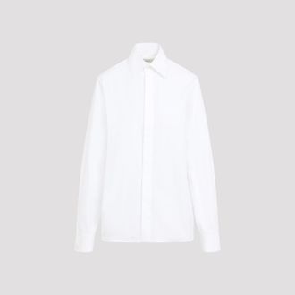Saint Laurent Katoenen Poplin Shirt