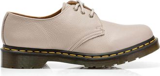 Dr. Martens Lace-Up Ballerinas - Dames - Veterschoenen - Beige - 38 EU - Leer - Schoenen