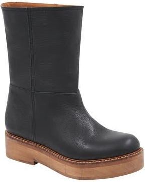 André Assous Palmer Platform Bootie in Black at Nordstrom Rack, Size 10