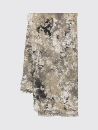 Avant Toi Sciarpa Avant Toi in misto lino camouflage