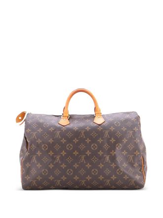 Louis Vuitton Speedy Handtas Monogram Canvas 40 tas - Bruin