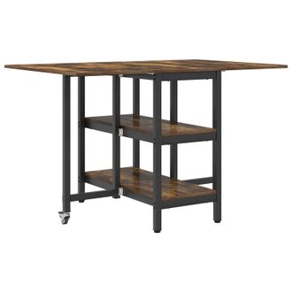 vidaXL Mesa De Comedor 122 X 80 X 76,5 Cm Madera De Ingenier&iacute;a Vidaxl