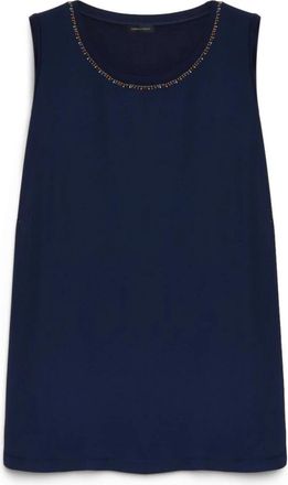 Fiorella Rubino Dames, Tops, Blauw, Maat: 2XL Viscose