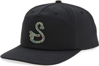 Swannies Vista Water Repellent Snapback Cap in Black at Nordstrom Rack