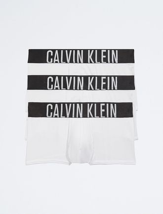 Calvin Klein Mens Intense Power Micro 3-Pack Low Rise Trunk - Multi - XL