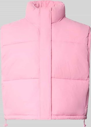 American Vintage American Vintage Steppweste mit Stehkragen Modell ROFY in Hellrosa, Größe L