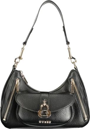 Guess Jessa Schoudertas - Dames - Schoudertassen - Zwart - ONE Size - Tassen
