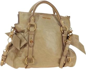 Miu Miu Borsa Pre-owned - - Pre-owned - Donna - Beige - ONE SIZE