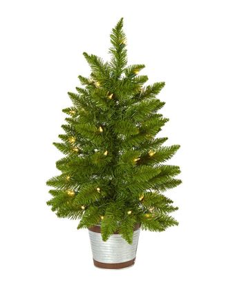 Nearly Natural 2Ft Providence Pine Artificial Christmas Tree