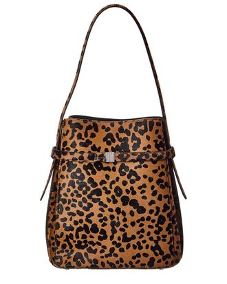 Toteme Belted Haircalf Bucket Bag