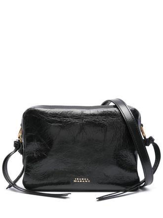 Isabel Marant Borsa a tracolla Wardy in pelle - Nero