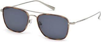 Ermenegildo Zegna Ermenegildo Zegna EZ0052 14V Mens Sunglasses Grey Size 56